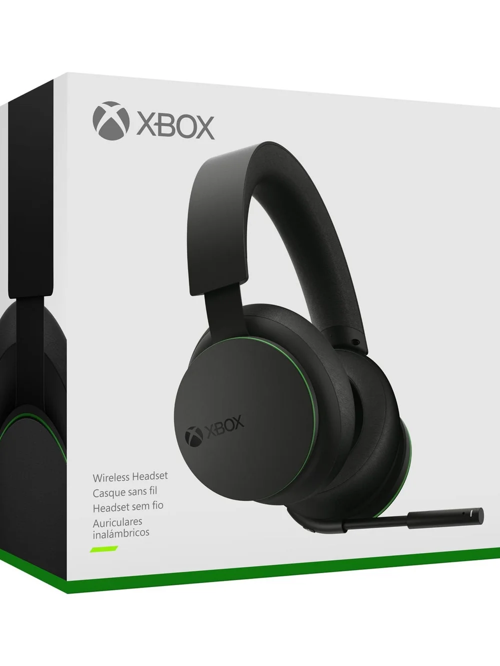 Xbox Wireless Gaming Headset — Black with Green Trim